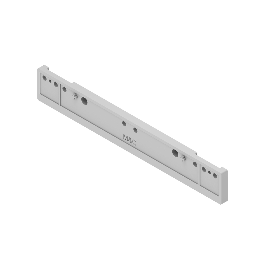 Фото MENAGE CONFORT Дистанционная планка для направляющих Hettich Quadro, серый