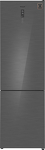 Превью картинка Холодильник с нижней морозилкой Weissgauff WRK 2000 Full NoFrost Inverter Grey Glass #5