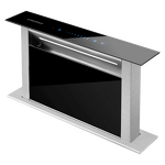 Превью картинка Вытяжка встраиваемая в столешницу  Maunfeld Prestige 90 Black #1