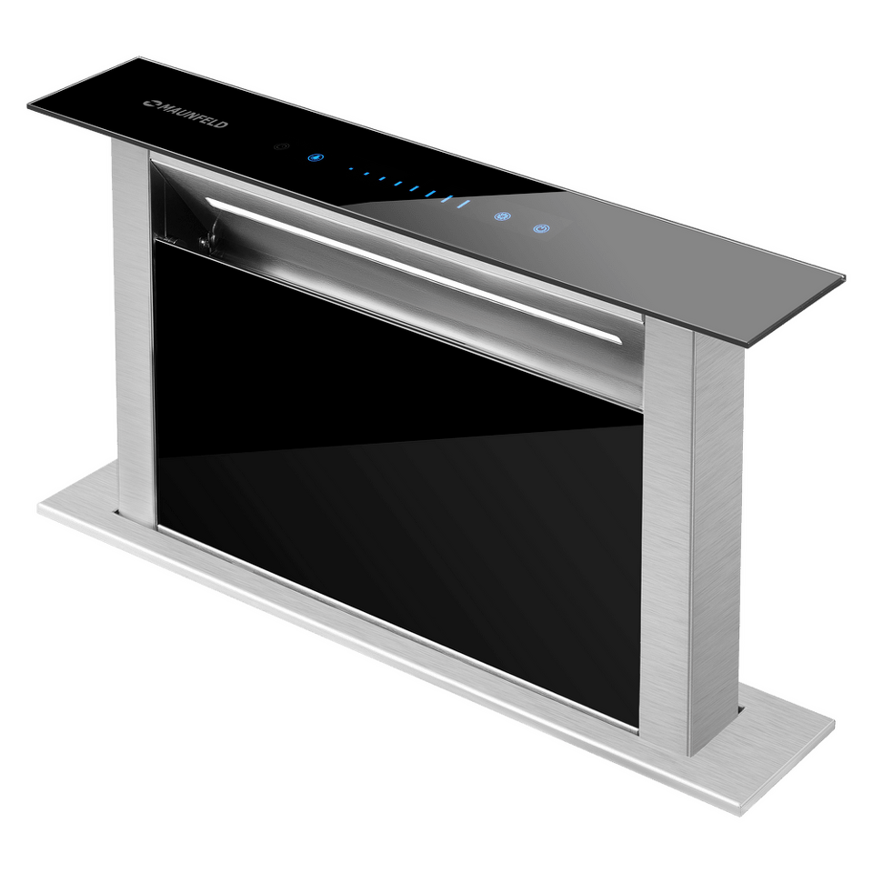 Фото Вытяжка встраиваемая в столешницу  Maunfeld Prestige 90 Black