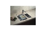 Превью картинка Металлическая мойка Blanсo ZEROX 340-U нерж.сталь зеркальная полировка с отв. арм. InFino #2