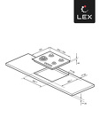 Превью картинка Газовая варочная панель Lex GVG 643A BBL газовая панель #12