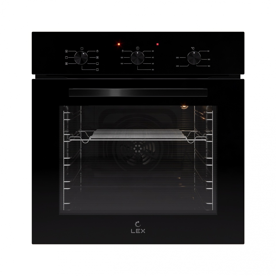 Фото Электрический духовой шкаф Lex EDM 073 BBL духовой шкаф