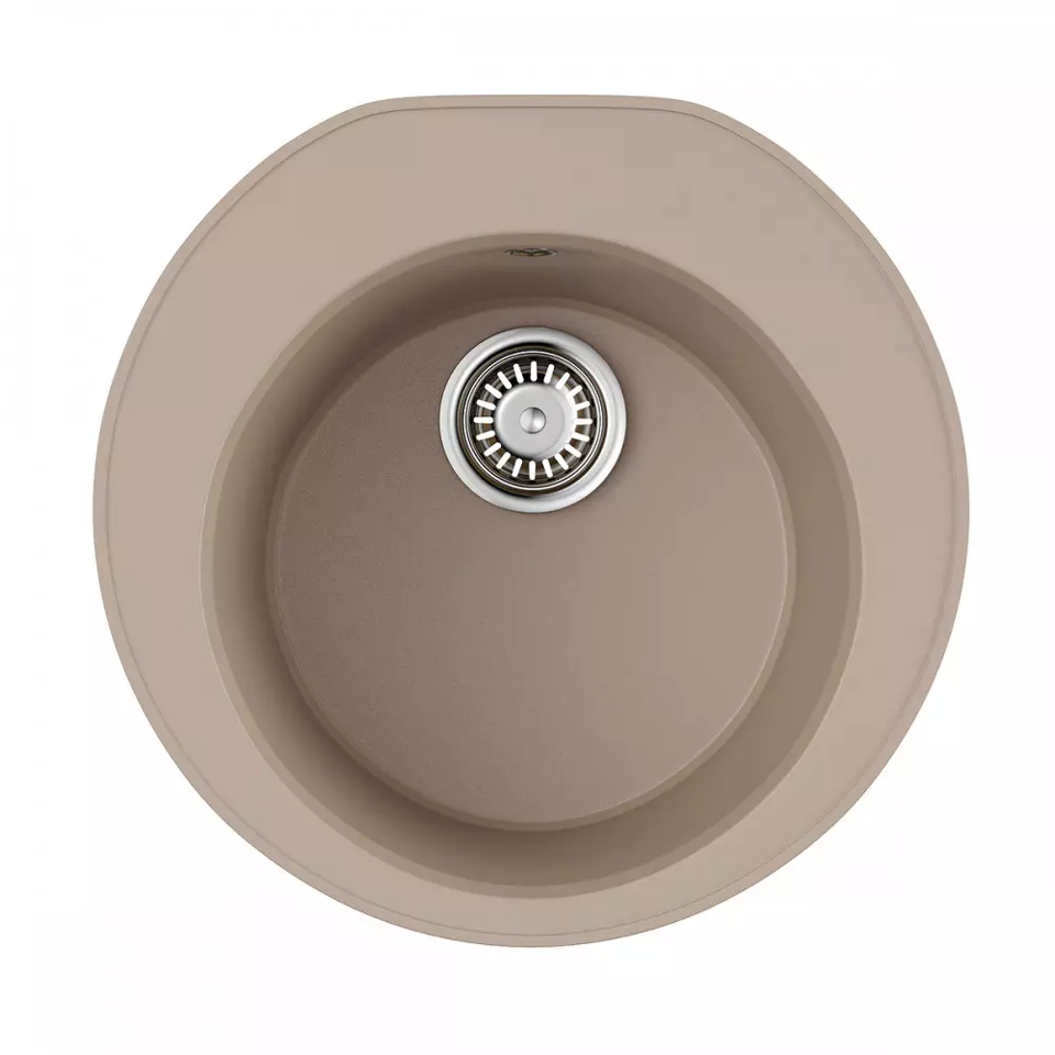 Фото Гранитная мойка Omoikiri Miya 50-R-CH Tetogranit/шампань