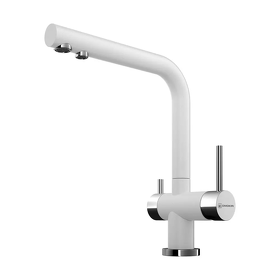 Картинка Omoikiri Nagano-WH латунь/белый