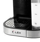 Превью картинка Кофемашина Lex LXCM 3503-1, кофеварка с капучинатором (черная) #4