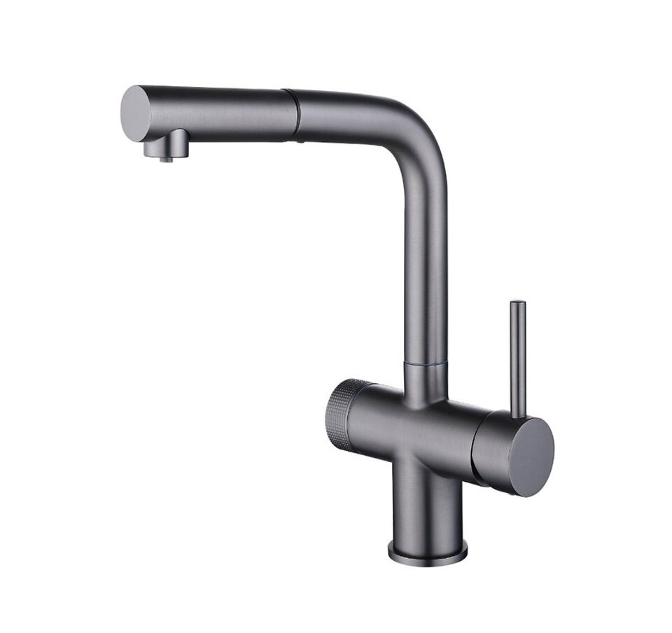 Фото Смеситель для кухни EMAR ЕС - 7026 PVD Dark