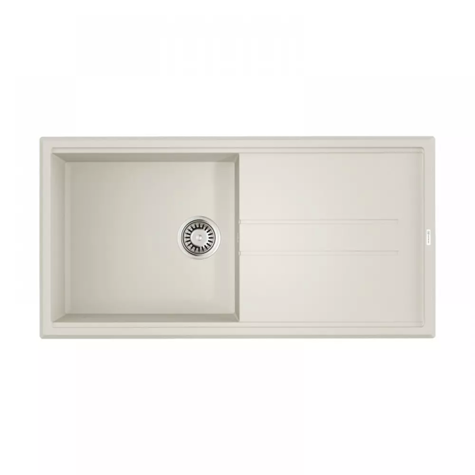 Фото Гранитная мойка Omoikiri Tedori 100-WH Tetogranit/белый