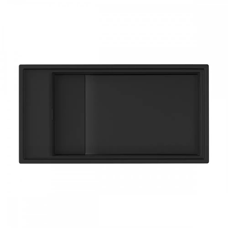 Фото Гранитная мойка Omoikiri Kinaru Pro 86-U/I-GB Artceramic/графит