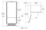 Превью картинка Встраиваемый холодильник с морозильной камерой Bertazzoni REF905BBLPTT #6