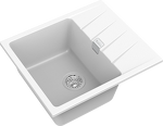 Превью картинка Кварцевая мойка Rivelato RAUM 58 1-чаша 580*500мм brina #2