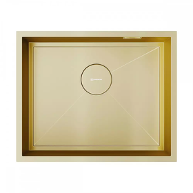 Картинка Omoikiri Kasen 54-16-INT-LG нерж. сталь/светлое золото