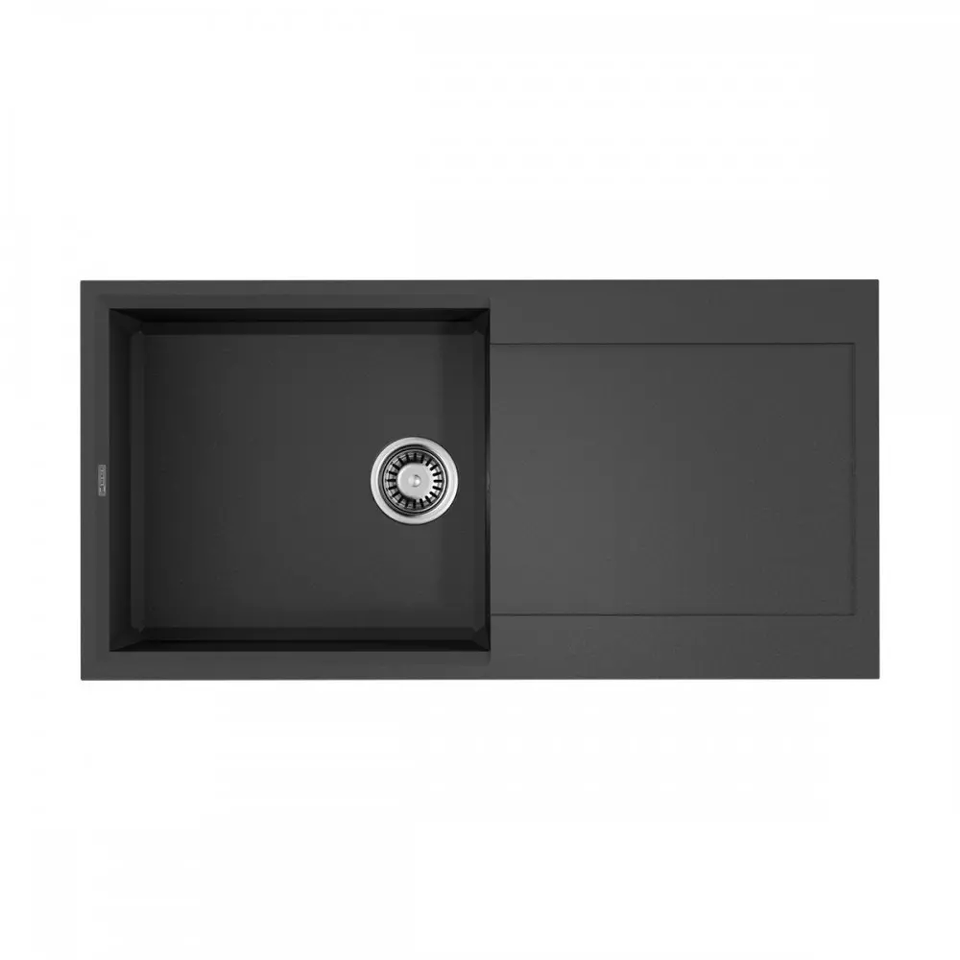 Фото Гранитная мойка Omoikiri Sakaime 100-PL Tetogranit/платина