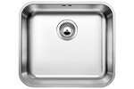Превью картинка Металлическая мойка Blanсo SUPRA 450-U нерж.сталь полированная с корзинчатым-вентилем #1