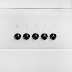 Превью картинка Наклонная вытяжка Lex MIKA G 600 WHITE воздухоочиститель #2