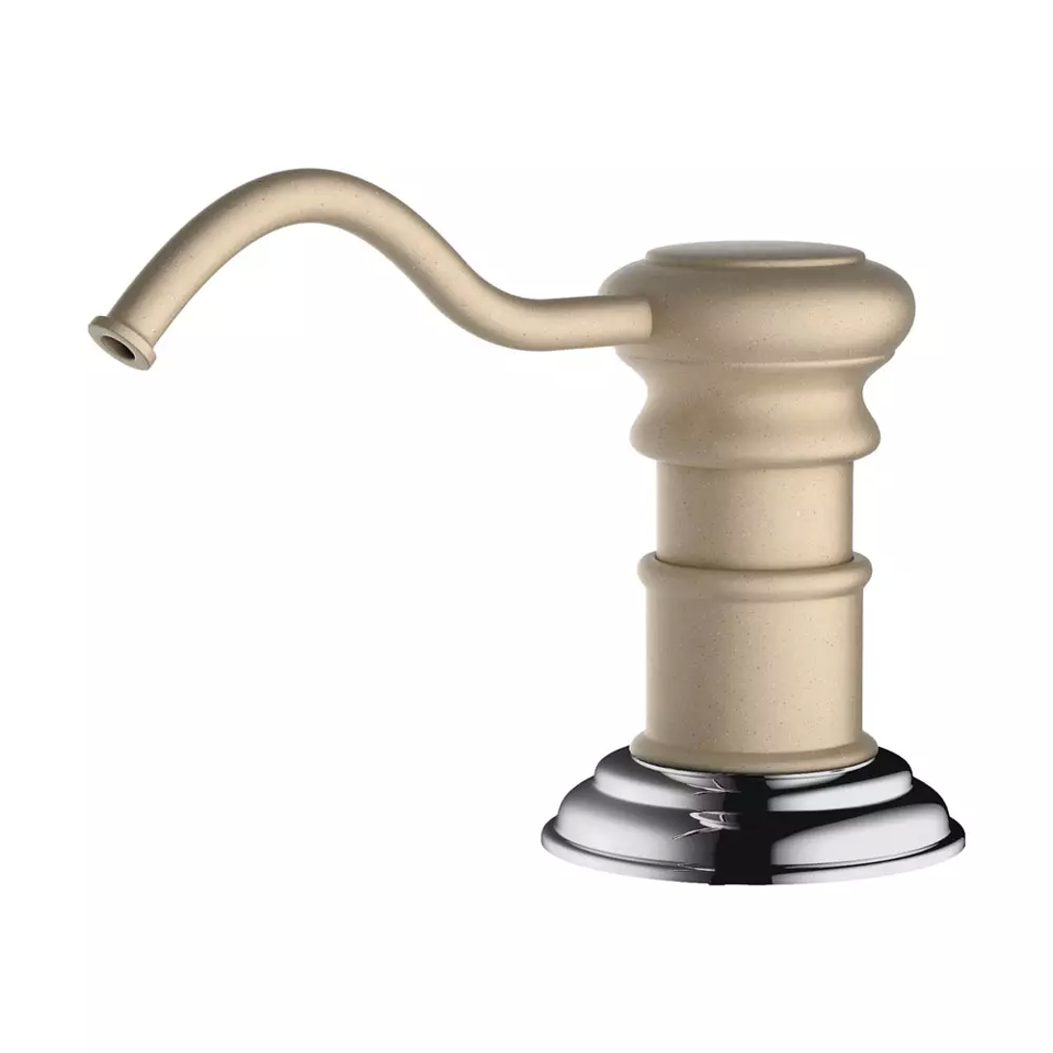 Фото Дозатор Omoikiri OM-01-CH латунь/шампань