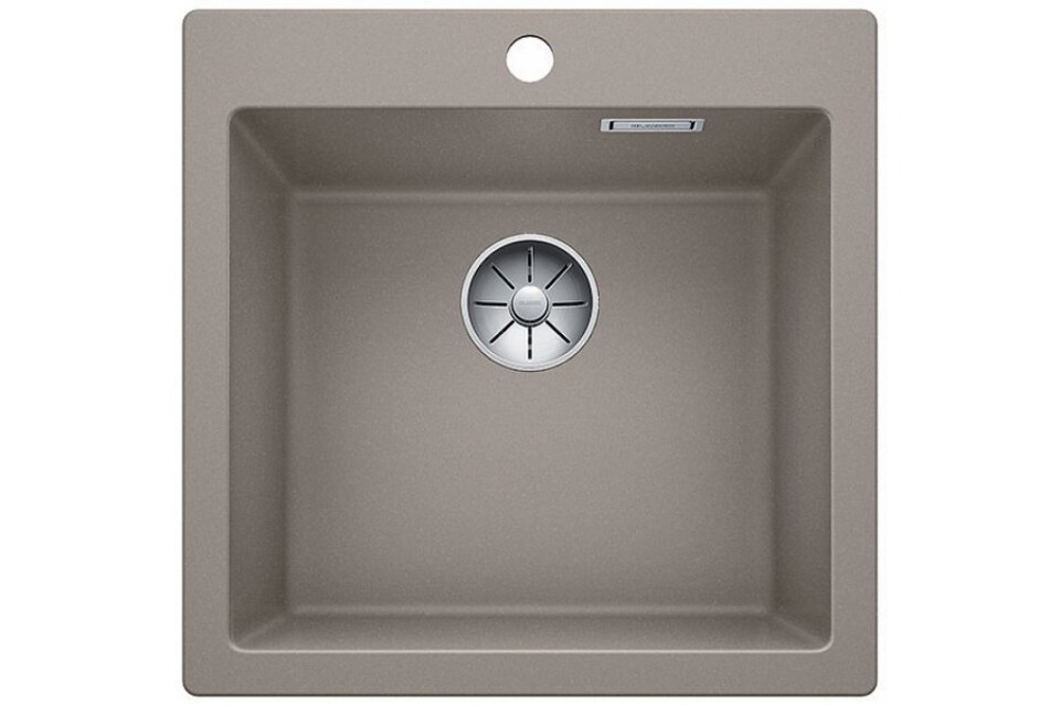 Фото Гранитная мойка Blanсo PLEON 5 SILGRANIT PuraDur серый беж