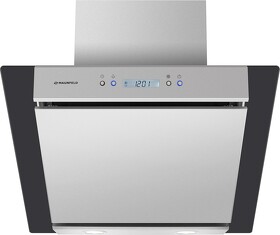 Картинка Maunfeld Gloria 60 нержавеющая сталь\черное стекло