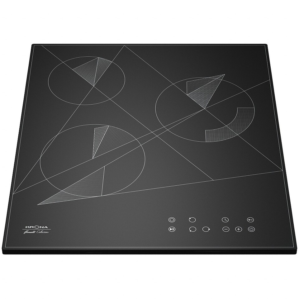 Фото Электрическая варочная панель KRONA FIDATO 45 BL