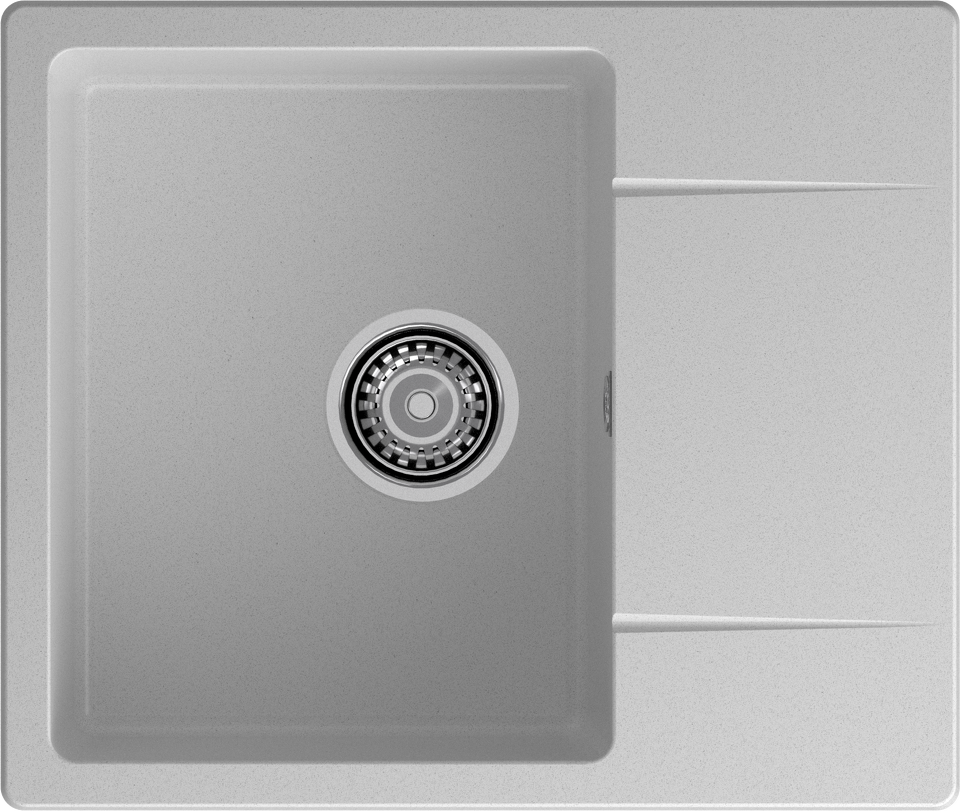 Фото Кварцевая мойка GranFest GF-URBAN 258L Серый