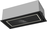 Превью картинка Полновстраиваемая вытяжка Weissgauff Quadra 600 Touch Black Glass #2