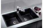 Превью картинка Гранитная мойка Blanсo ZIA 9 SILGRANIT PuraDur черный #2
