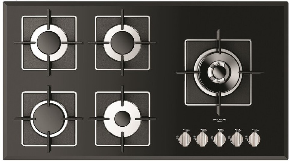 Фото Газовая варочная панель Fulgor Milano FCH 905 G DWK BK