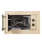 Превью картинка Печь микроволновая встраиваемая Lex BIMO 20.01 C IVORY микроволновая печь #8
