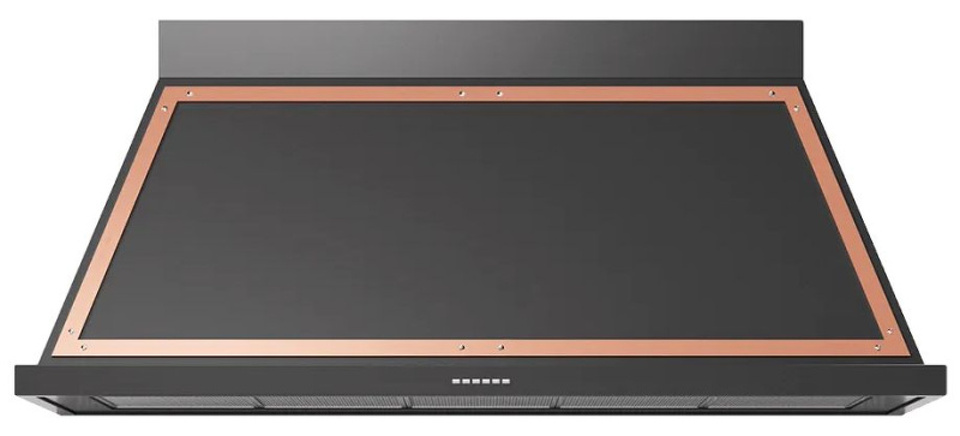 Фото Купольная вытяжка ILVE ANB150/MGP матовый графит (фурн. медь)