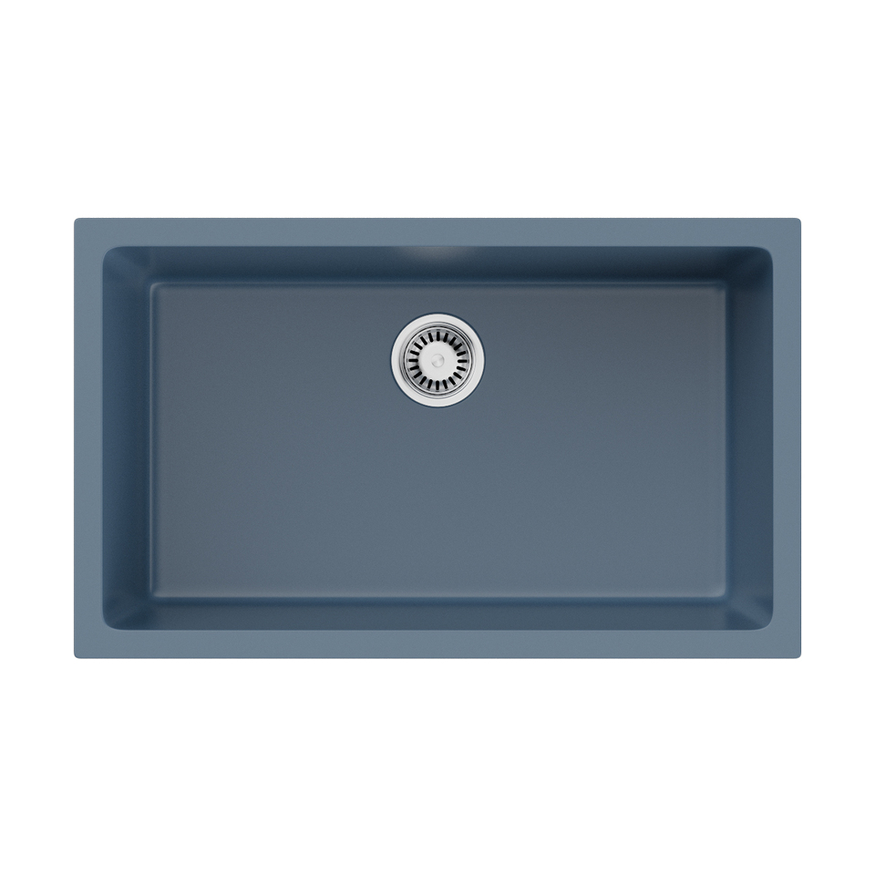 Фото Omoikiri Okinoshima 76-U/I-SB Natceramic/smoky blue