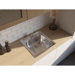 Превью картинка Металлическая мойка Omoikiri Saru 48-IN нерж. сталь/нержавеющая сталь #4