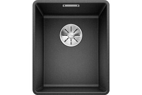 Картинка Blanсo SUBLINE 320-F SILGRANIT PuraDur  антрацит с отв.арм. InFino