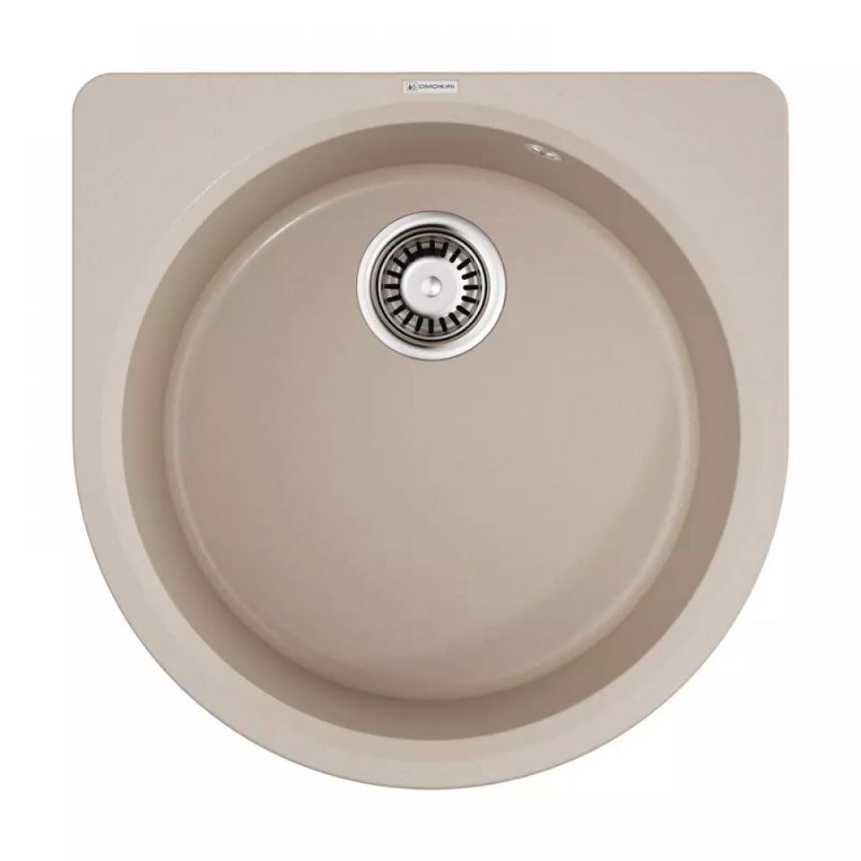 Фото Гранитная мойка Omoikiri Akegata 51-SA Artgranit/бежевый
