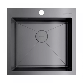 Картинка Omoikiri Akisame 51-GM нерж. сталь/вороненая сталь