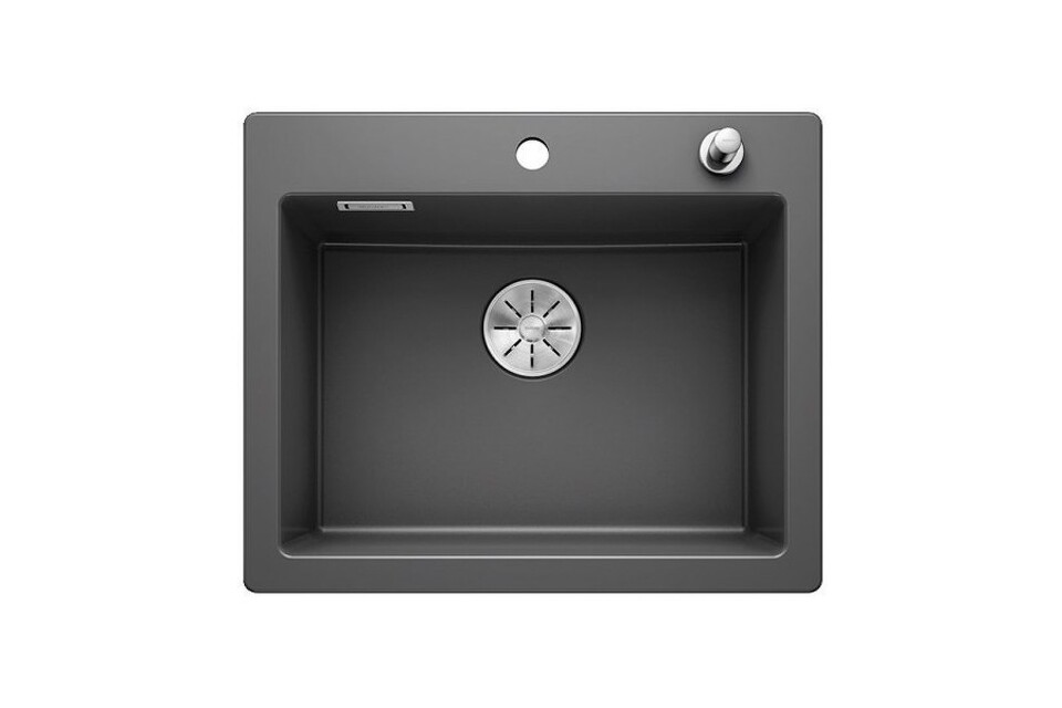 Фото Гранитная мойка Blanсo PALONA 6 керамика PuraPlus базальт