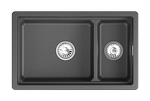 Превью картинка Кварцевая мойка GRANULA 7304iU, ЧЁРНЫЙ #2