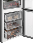 Превью картинка Холодильник с нижней морозилкой Weissgauff WRK 185 Total NoFrost Inverter Beige Glass #21