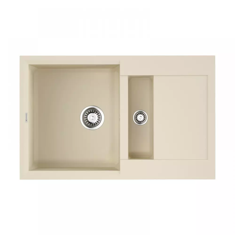 Фото Гранитная мойка Omoikiri Sakaime 78-2-BE Tetogranit/ваниль