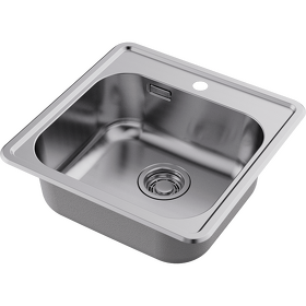 Картинка Omoikiri Notoro 48-SI Matt нерж.сталь/silver matt