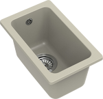 Превью картинка Кварцевая мойка Rivelato BERKANA 25 подст.монтаж 1-чаш 305*455 topazio #2