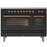 Превью картинка Центр варочный ILVE P12SDNE3/MGP матовый графит (фурн. медь) #1