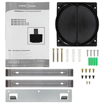 Превью картинка Наклонная вытяжка KRONA BELINDA 600 black SGC #14