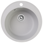 Превью картинка Кварцевая мойка GranFest GF-QUARZ 08 Серый #1