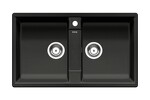 Превью картинка Гранитная мойка Blanсo BLANCOZIA 9 SILGRANIT PuraDur антрацит #1