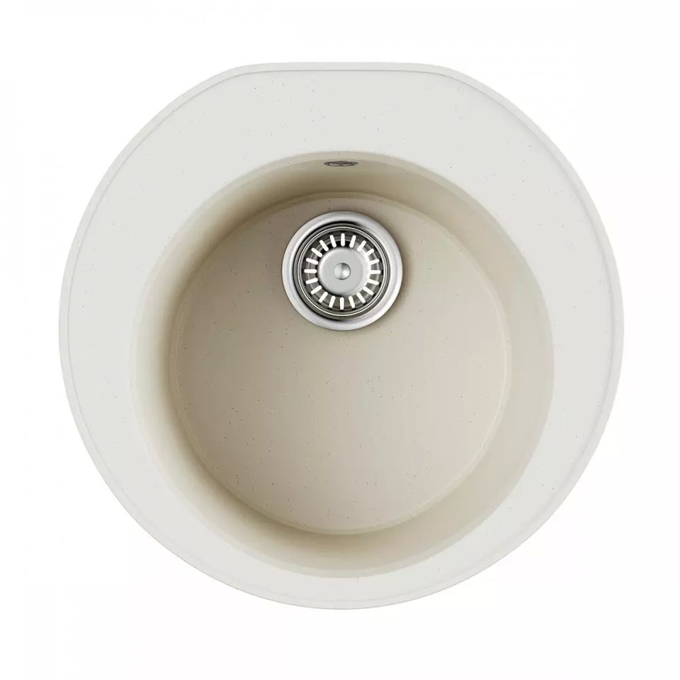 Фото Гранитная мойка Omoikiri Miya 50-R-WH Tetogranit/белый