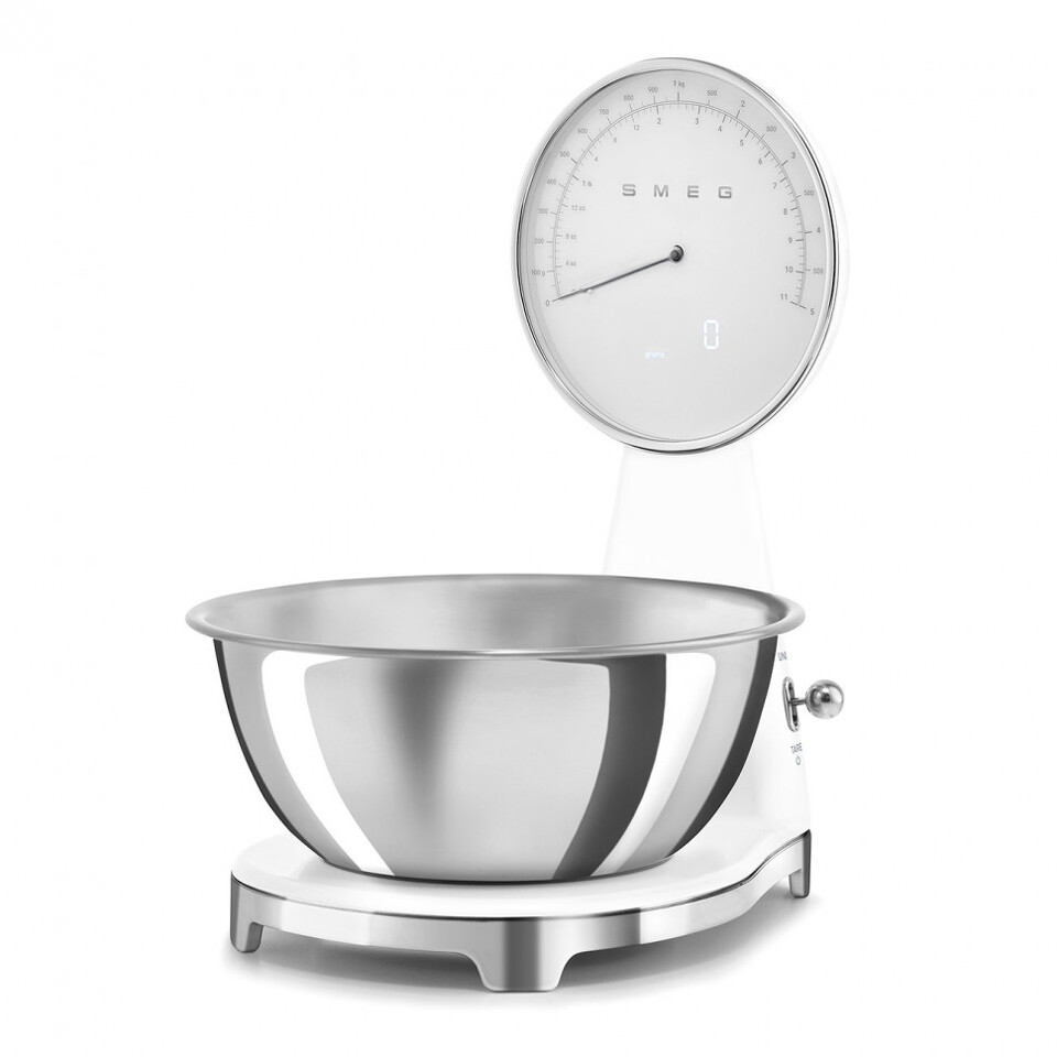 Фото Кухонные весы Smeg KSF01WHWW