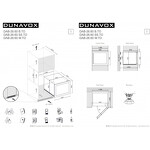 Превью картинка Шкаф винный встраиваемый Dunavox DAB-26.60W.TO #9