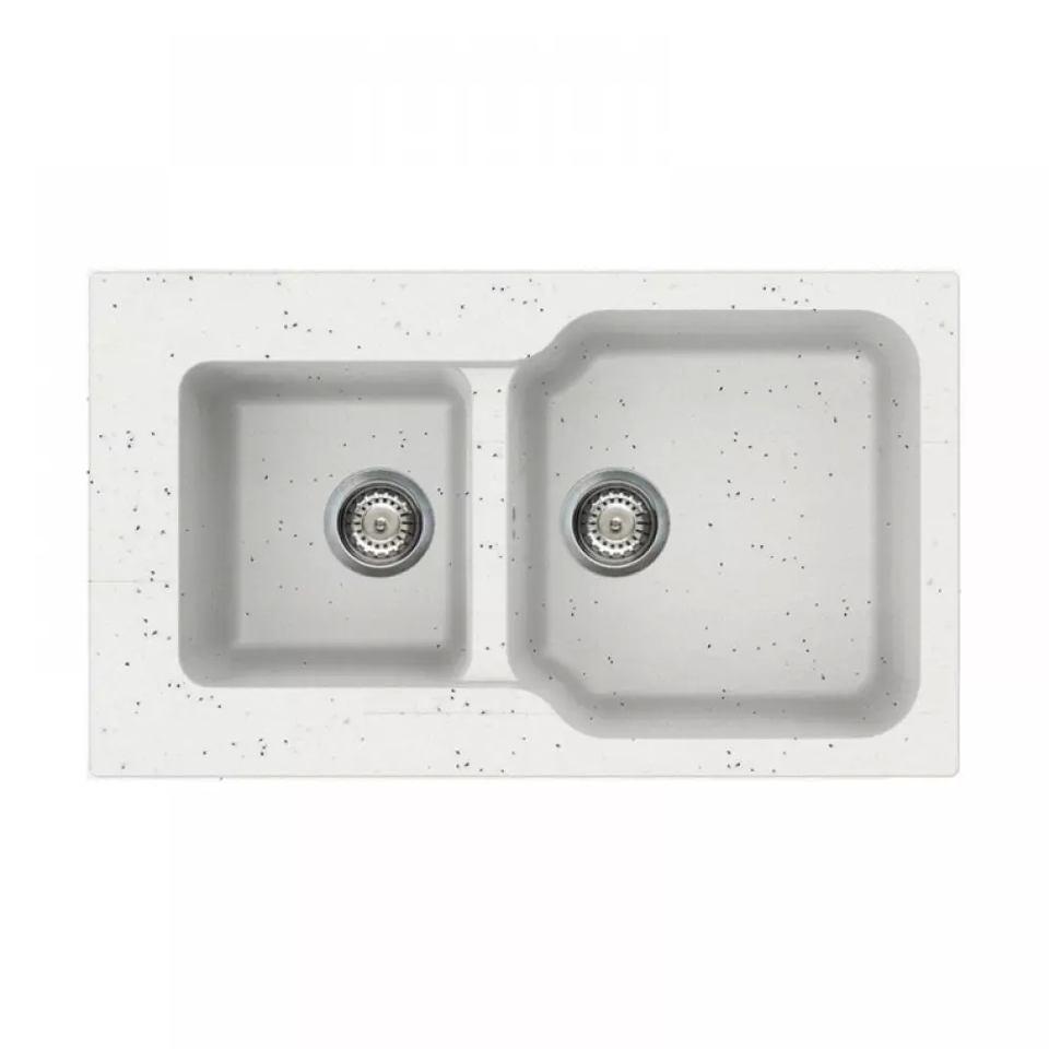 Фото Гранитная мойка Omoikiri Maru 86-2-EV Tetogranit/эверест