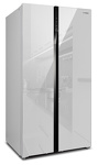 Превью картинка  Холодильник side by side Hyundai CS5003F БЕЛОЕ СТЕКЛО #2