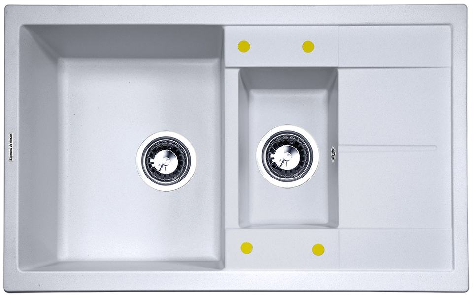 Фото Гранитная мойка Zigmund & Shtain RECHTECK 780.2 Млечный путь